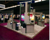 Click here for a different view of the booth (72 KB)